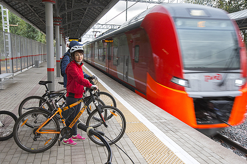 Перевозка групп граждан с велосипедами